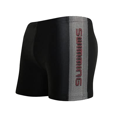 UKKD Bañador de Hombre Swimwear Men Swimming Trunks Men's Boxer Briefs Swimming Swim Shorts Quick Dry Male Beach Shorts Cover