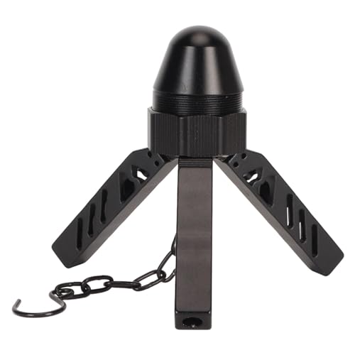 XHTLLO Multifunctional Aluminum Alloy Pyramid Camping Tent Tripods Stand for Stability, Adjustable and Space Saving Tripod Bracket, for Camping Hiking