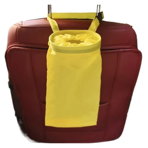 Bote de basura para automóvil colgante y contenedor de basura para coches plegable