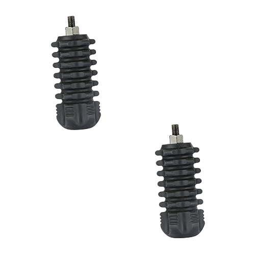 SUPVOX 2pcs Archery Stabilizer Black Bow Absorber for Archery Rubber Damper Stabilizer for Compound Bow Kit