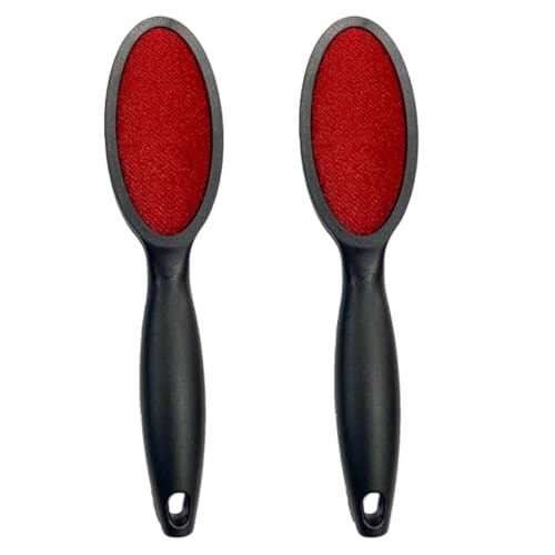 Removedor De Pelusa, 2 Piezas, Cepillo quitapelusas con Almohadillas de Terciopelo de Doble Cara para Quitar Pelusas, Removedor de Pelo Manua, Reutilizable, para Alfombras, Pelo De Mascotas