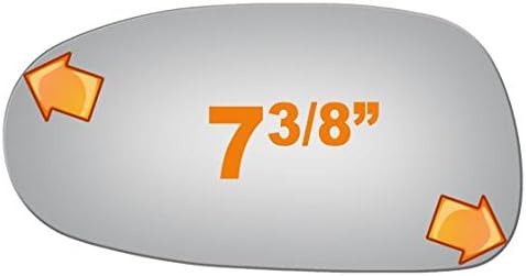 Burco 2608 Side View Mirror Mazda 626 1993-1997 Driver