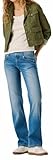 Pepe Jeans Straight Jeans LW Venus, Bleu (Denim 3AB), 29W / 32L Femme