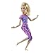 Barbie Made to Move Doll with 22 Flexible Joints & Long Blonde Ponytail Wearing Athleisure-wear for Kids 3 to 7 Years Old