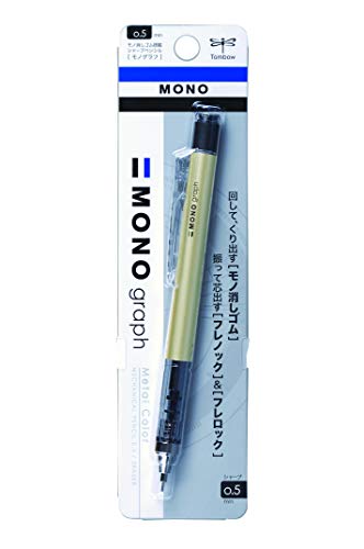 Tombow portamine, Monograph 0.5 mm Gold