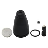 2 Sets Turbodüsen-Set, für Kärcher K2, K3, K4, K5, K6 und für K7 Hochdruckreiniger, Turbo-Drehdüsen-Kopf-Ersatzset, Sprühmuster für Außenreinigung – Ansicht 6