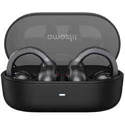 Amazfit Up Bluetooth Headphones, Open Ear Wireless Earbuds with Easy Touch, IPX4 Water Resistant & Sweatproof, AI Noise Reduction, Earphones for Sports, Running, Compatible with Android & iPhone