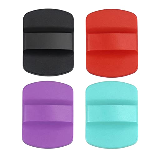 Wotermly 4 Pack Yeti Magslider Replacement, Magnetic Slider Block, Black, Red, Purple, Blue