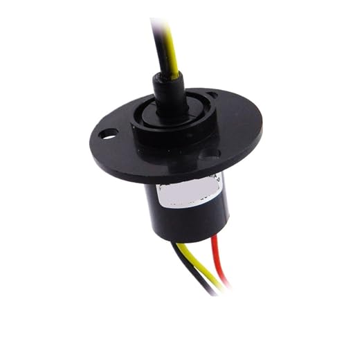 Bague collectrice tournante triphasée 20A SRM022-3X20A pour connecteur rotatif de 22mm