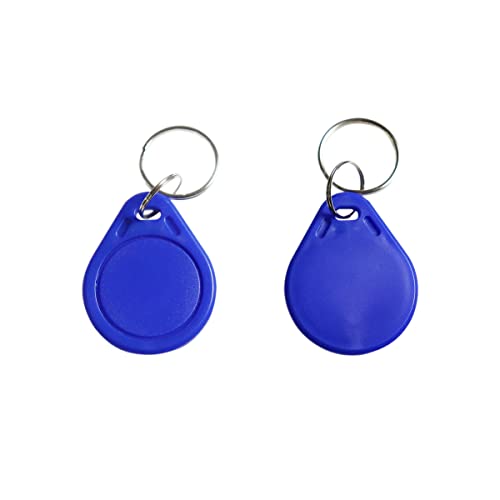 Getmorv 100Pcs 13.56Mhz Rfid Key Fob Iso14443A Proximity Ic Card Token Tag For Electronic Door/Cabinet Lock, Compatible With Mifare Classic 1K Card M1, Read Only #TOP1