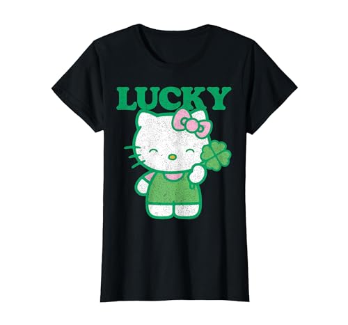 Image of Hello Kitty Get Lucky T-Shirt, Women, Black, XX-Large