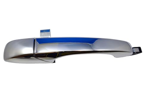 PT Auto Warehouse CH-3300M-FRK - Outside Exterior Outer Door Handle, Chrome - without Keyhole, Passenger Side Front