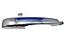PT Auto Warehouse CH-3300M-RRK - Outside Exterior Outer Door Handle, Chrome - Passenger Side Rear