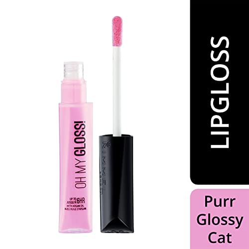RIMMEL LONDON - Oh My Gloss! Lip Gloss - High Shine - Up To 6hr - Enhanced With Argan Oil - Non Sticky -Lip Hugging Wand For Smooth & Precise Application - 130 Purr Glossy Cat - 6.5ml - Image 4