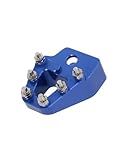 MYSSJS Delantero Motocicleta Pedal Placa De Estribo para Pedal De Freno CNC De Motocicleta TTR125 TTR225 TTR230 TTR250 XT225 XT250 XT350 XT550 XT600 TT250 TT500 Pie Reposapiés