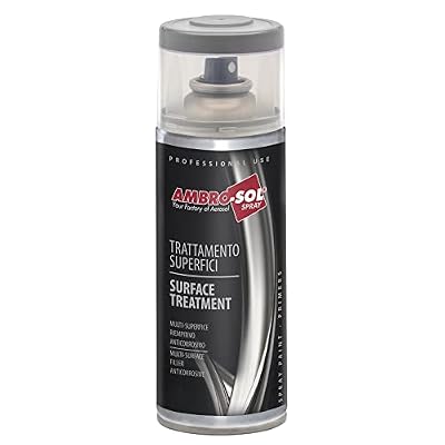 AMBRO-SOL Pinturas tratamiento superficies Antioxido Metal uso general. Imprimacion Spray. Gris, 400 ml, El embalaje puede variar