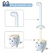 XXFLOWER Toilet Brush Dinosaur Shape,Cute Shape Look, TPR Bristles Round Brush, Compact Size Toilet Brushes Floor Standing, 1-Pack