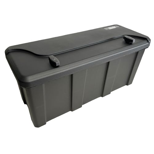 Boîte à outils pour remorque moyenne en plastique avec kit de fixation - 4