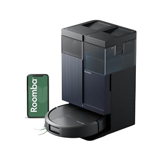 iRobot Roomba Plus 415 Robot Vacuum & Mop Combo, 20,000Pa Suction, 90 Days Self-Emptying, Multifunction Dock, Self-Cleaning & Hot Dry, Smart Obstacle Avoidance, Lifting Spinning Mops, Ideal for Pets