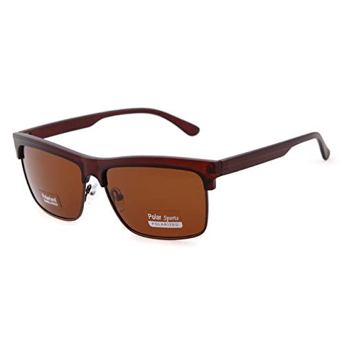 UBERSWEET® C2Long Polarized Sun Glasses Unisex Rimless Cycling Motorcycling Driving Glasses Outdoor Sports Eyewear