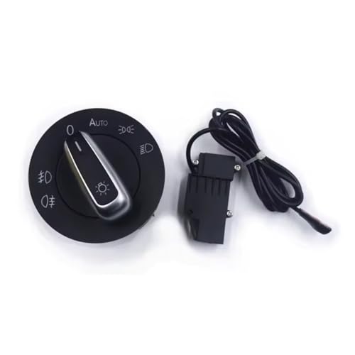 Interruptor de lámpara de faro compatible con VW Golf MK5 MK6 Passat Tiguan