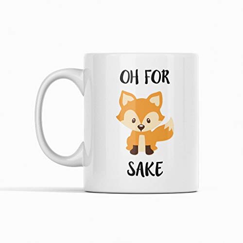 Oh for Fox Sake Mug en céramique de qualité supérieure 325 ml Cover