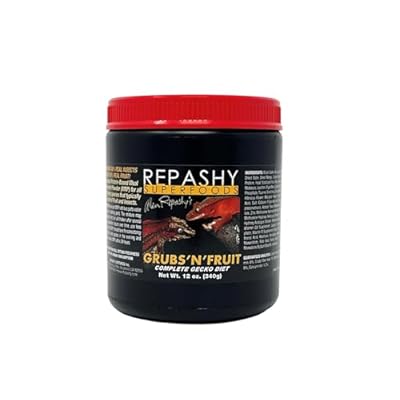 Grubs Repashy 'N' Fruit Crested Gecko Diet 12 Oz (3/4 lb) JAR