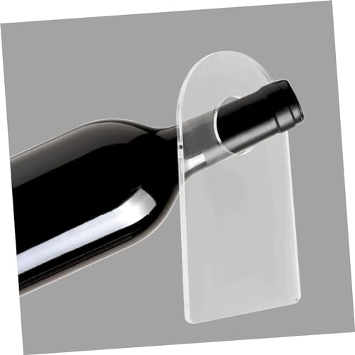 Organizador para botellas de vino acrílico Garneck 2 piezas miniatura 5