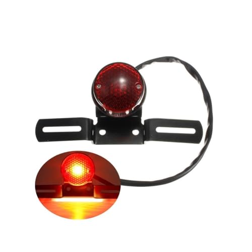Feu de frein moto support universel de plaque d'immatriculation feu stop