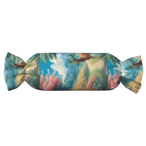 Almohada espuma viscoelástica 62 cm x 25 cm negra