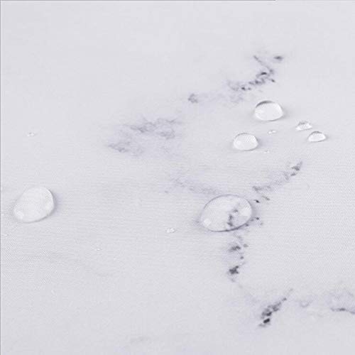 EmyTock Shower Curtain,Soft Polyester Marble Printing Waterproof - Image 4