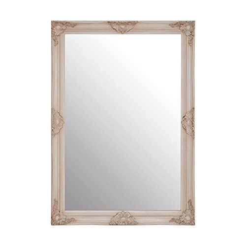 Orsina Antonio White Wall Mirror from B&Q