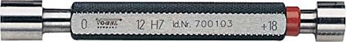 Limit Plug Gauge DIN 7162 and 7164, hard chromed, Tolerance H7, ø 12.0 mm