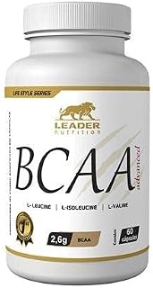 Bcaa Advanced - 60 Cápsulas - Leader Nutrition, Leader Nutrition