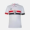 Camisa Masculina NB Home SPFC 2024 Jogador, Confecção Masculino, Branco/Vermelho/Preto, P