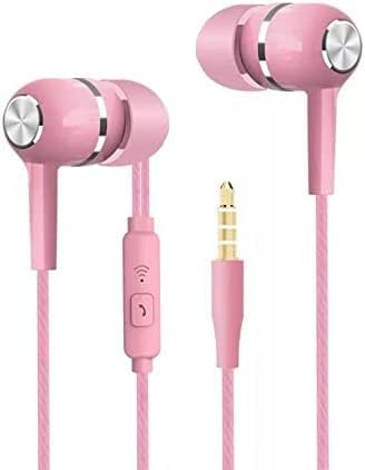 Wire Headsets 3.5Mm Earphone Headset Gaming in-Ear Headset with Microphone Volume Control Pc Gamer Earphones