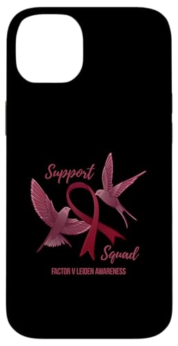 Installazione facile Custodia per iPhone 14 Plus Factor V Leiden Awareness Support Rosa