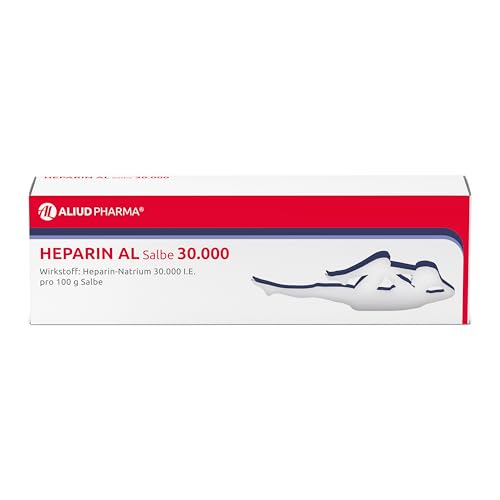ALIUD PHARMA Heparin AL Salbe 30.000 40 g: Salbe zur unterstützenden Behandlung bei akuten Schwellungszuständen nach Prellungen Zerrungen und Verstauchungen