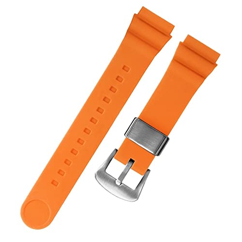 Bracelet silicone 22mm étanche et résistant pour montre sport homme