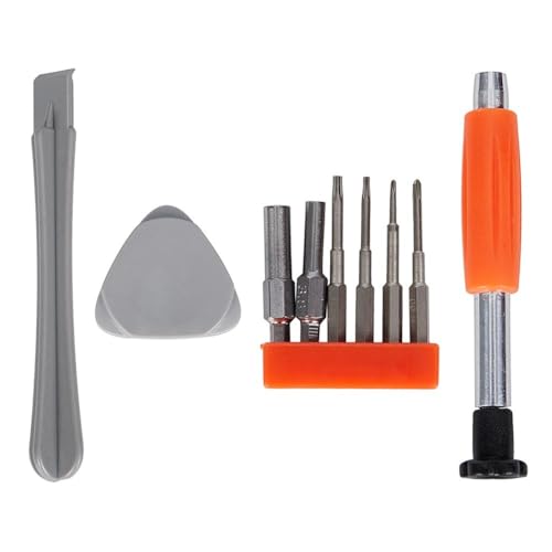 Serenophile Juego de destornilladores de 9 piezas, kit de reparación de consola de juegos, herramienta para Nintendo Switch, 3DS, Wii, DS Lite, PS3, Xbox, teléfono