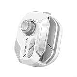 Sandyseptember MB07 Mobile Game Controller mit BT5.3-Konnektivität, Präzisionshall-Joystick, Makroaufnahme und benutzerdefinierten Tasten für Android-Geräte, Weiß