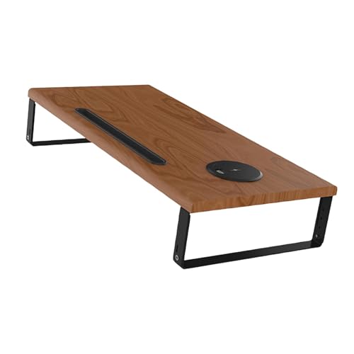 LeeQinersw Soporte Elevador para de Escritorio, Soporte para computadora portátil, Estante de Escritorio de Almacenamiento Ajustable en Altura, Carga