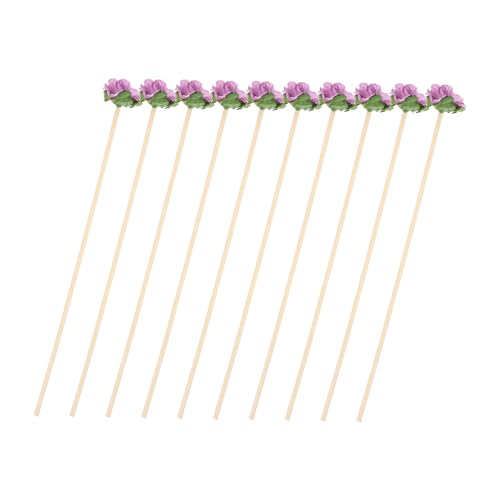 10 piezas de varillas de ratán aromaterapia con diseño