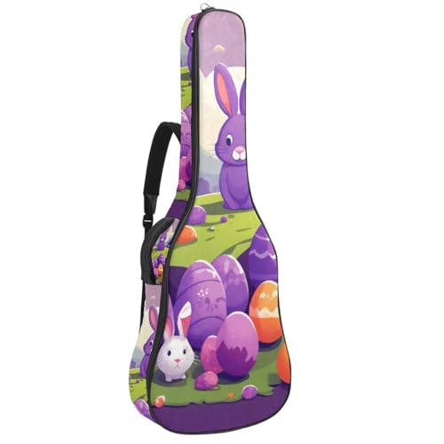 Sac guitare acoustique étanche pour transporter votre musique en festival avec style multicolore