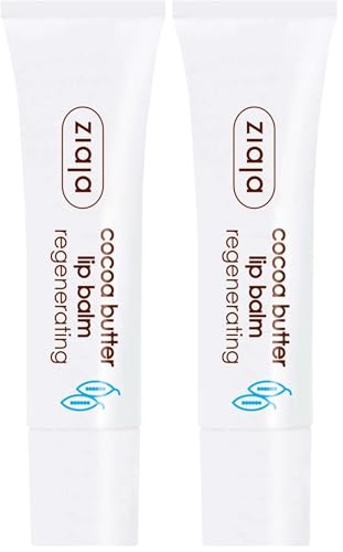 Ziaja Manteca de Cacao Bálsamo Labial 10 ml (Paquete de 2)