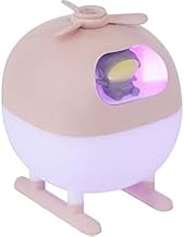 Portable Cool Mist Humidifier - Compact 220ml Air Humidifier with Colorful Lights, Timed Silent Operation, Ideal for Bedroom, Home, Office, Perfect Holiday Gift