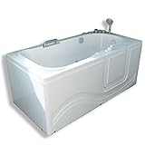 Whirlpool Walk-in Bath Tub 60” x 30” 6 Jets Bathtub with Door Model Penny