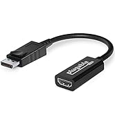 ALOGIC DisplayPort HDMI アクティブアダプター Ultra DisplayPort 1.4 to HDMI 2.0 Adapter - 4K 60Hz - ACTIVE - 20cm