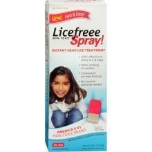 LiceFreee! Lice Killing Hair Spray 6 oz