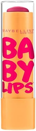 Maybelline New York Baby Lips Moisturizing Lip Balm, Cherry Me, 0.15 oz.